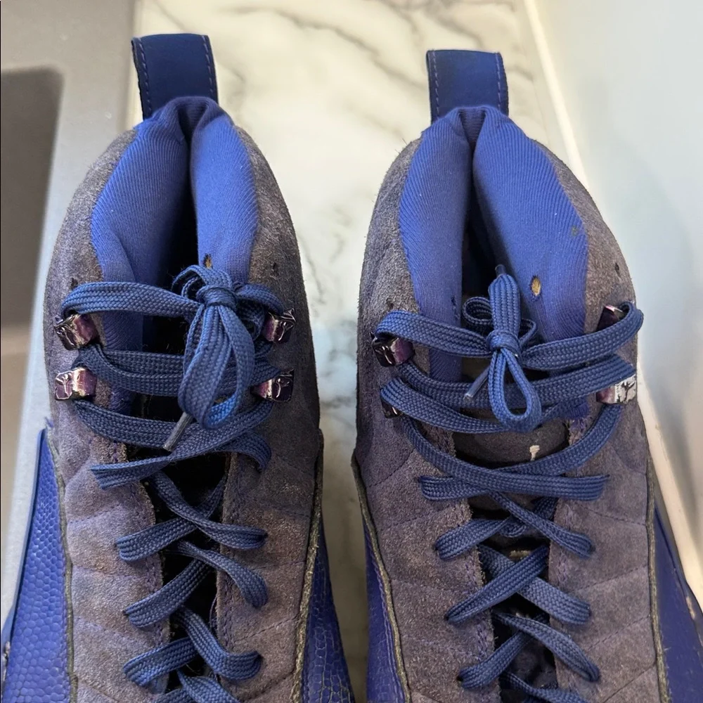 Air Jordan 12 Retro Deep Royal Blue men’s size 12 2016 see description for wear